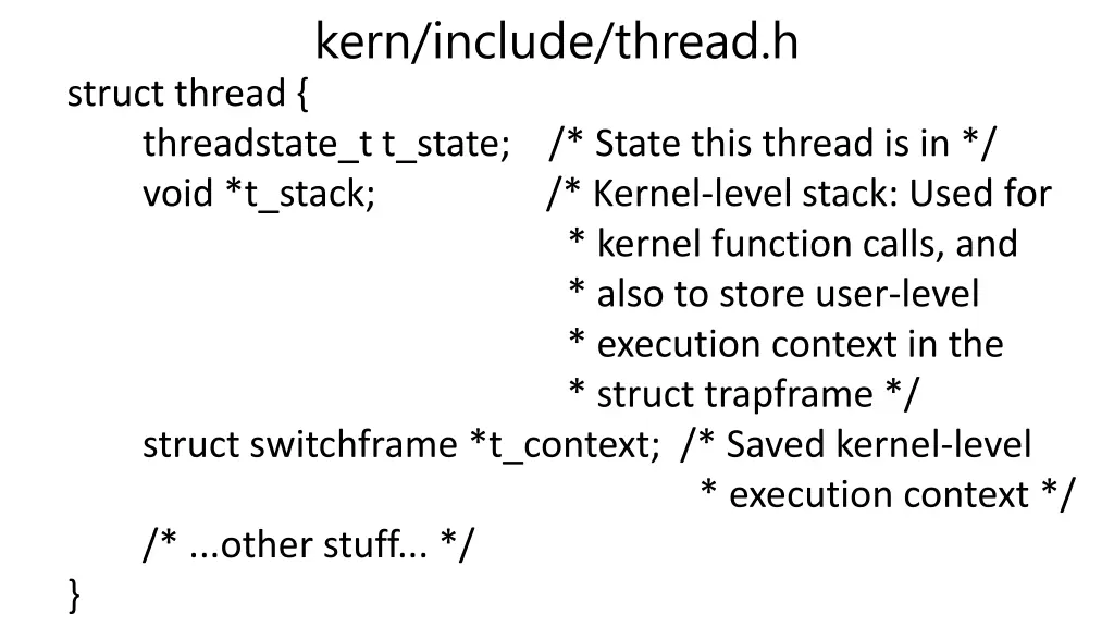 kern include thread h