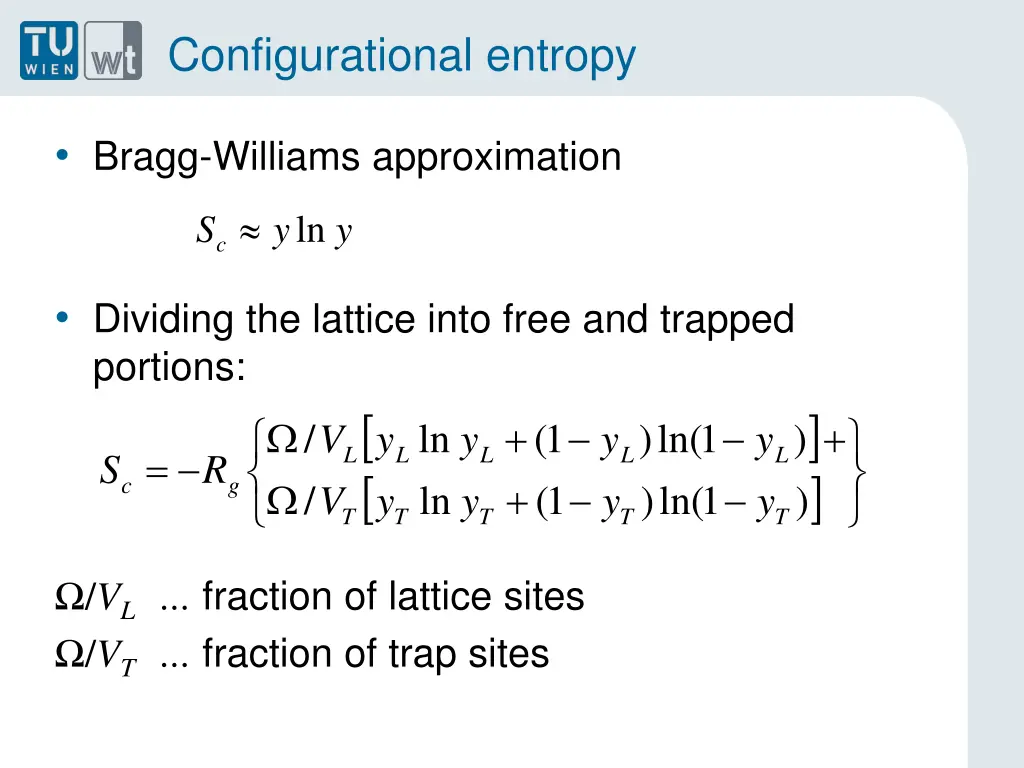 configurational entropy