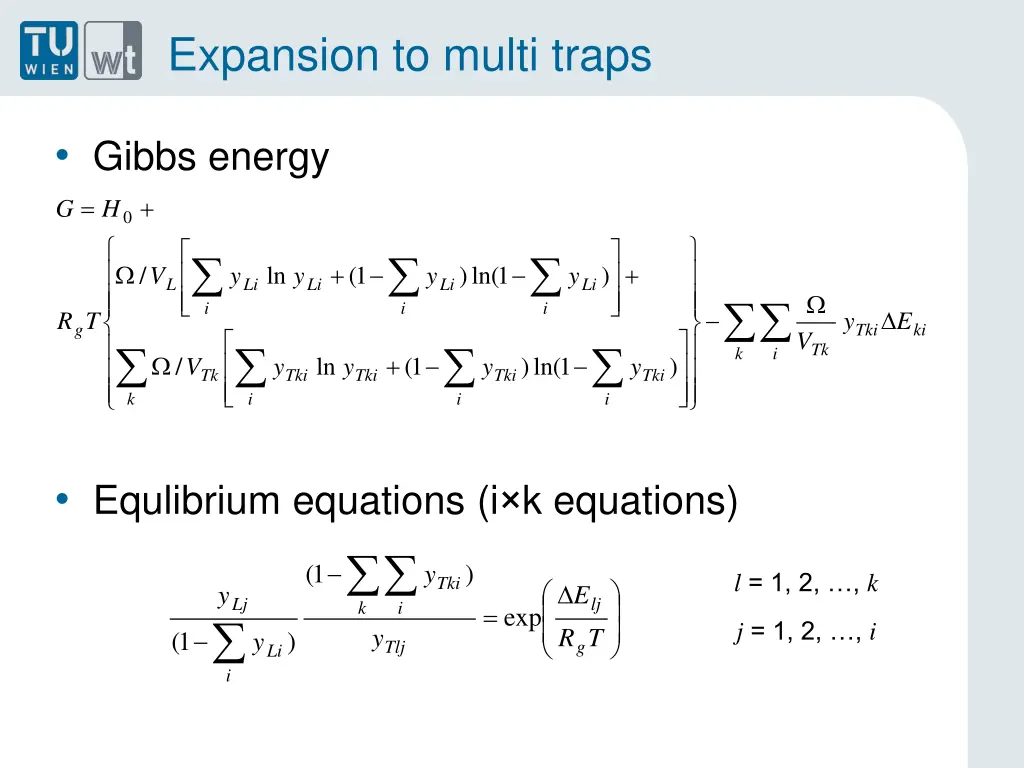 expansion to multi traps