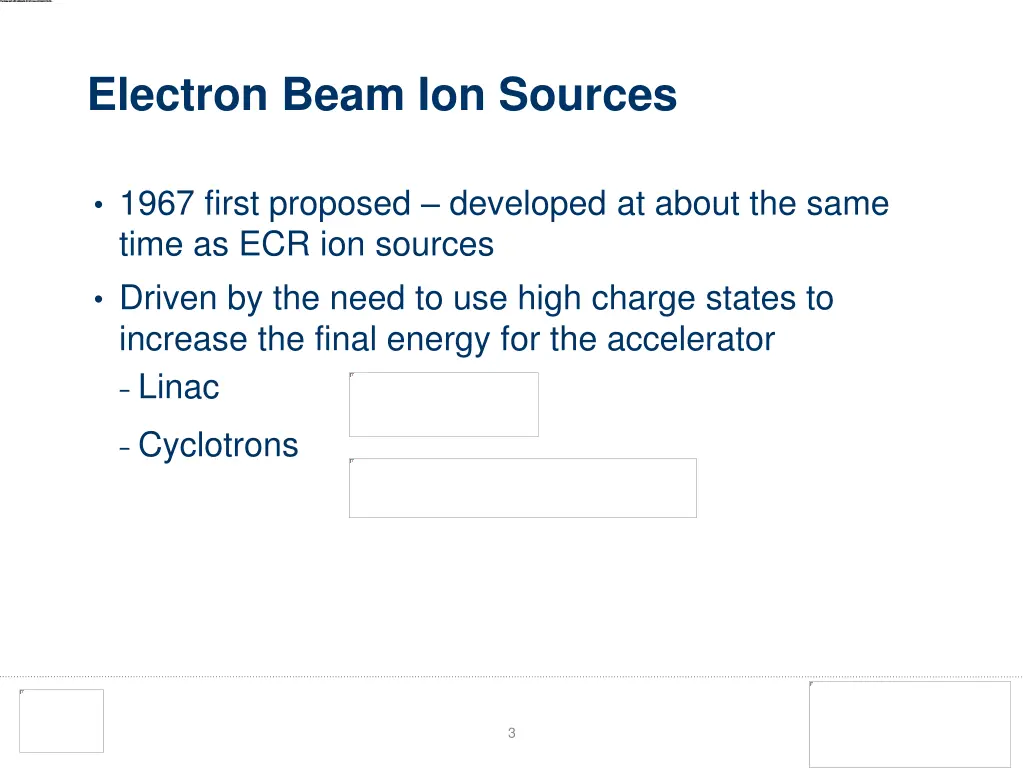 electron beam ion sources