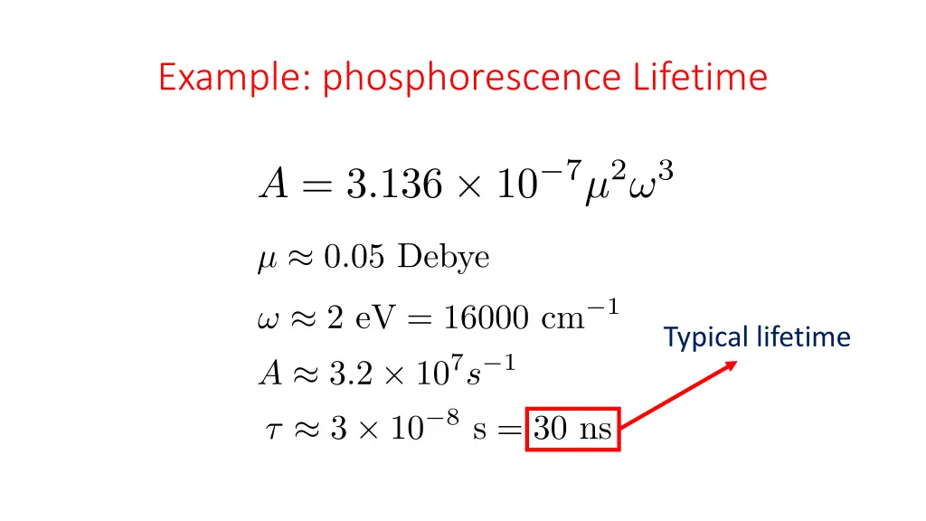 example phosphorescence lifetime 1