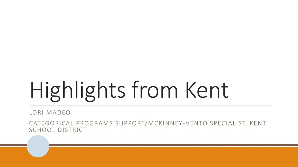 highlights from kent