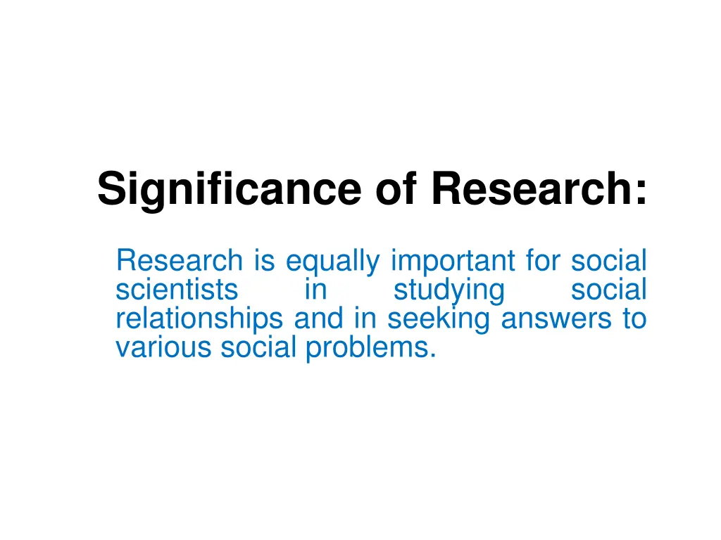 significance of research 2