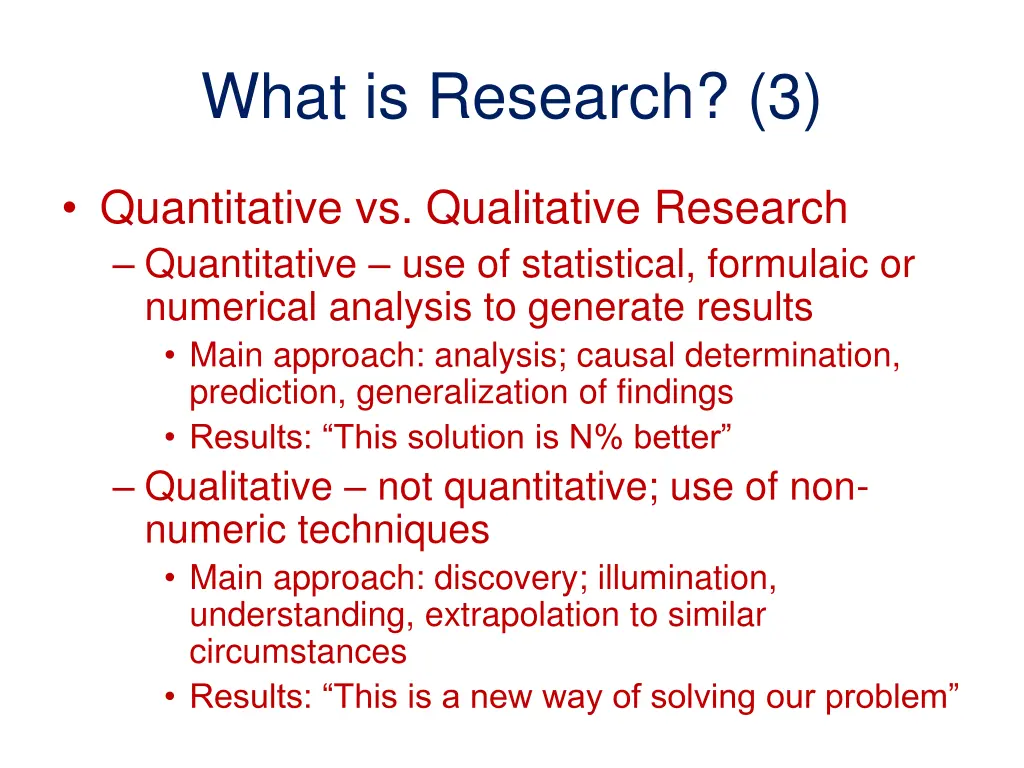 what is research 3