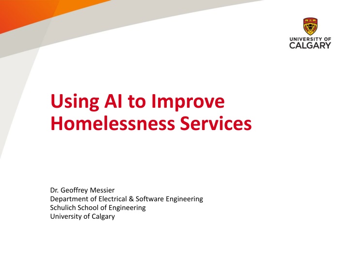 using ai to improve homelessness services