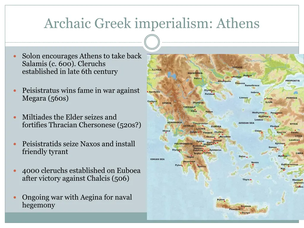 archaic greek imperialism athens