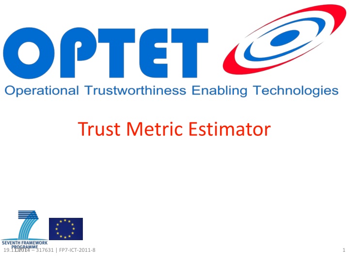 trust metric estimator