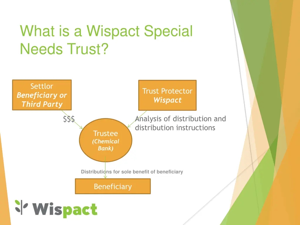 what is a wispact special needs trust