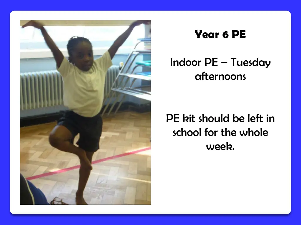 year 6 pe