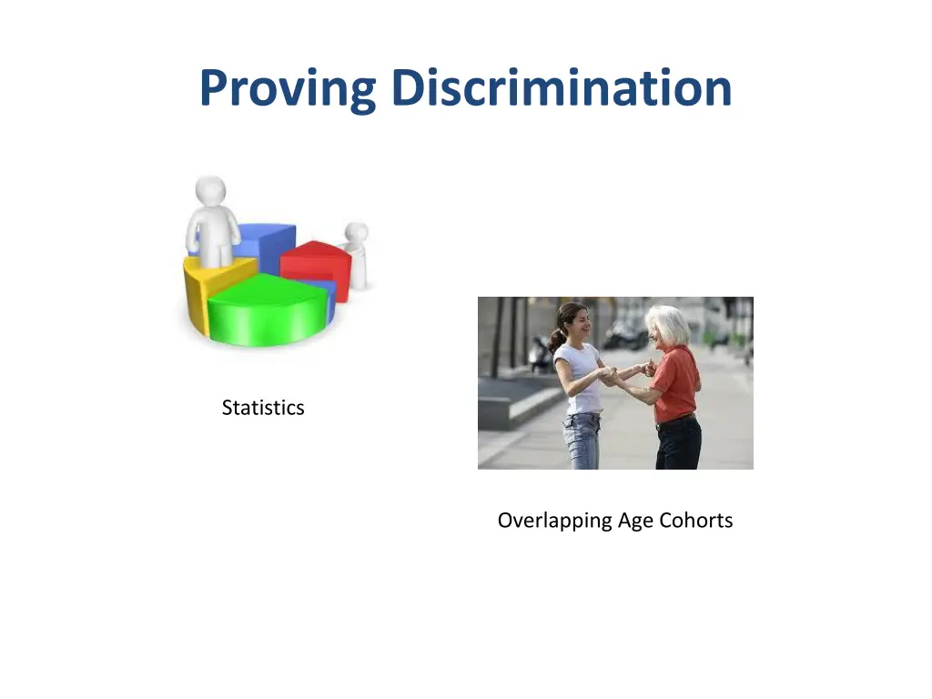 proving discrimination