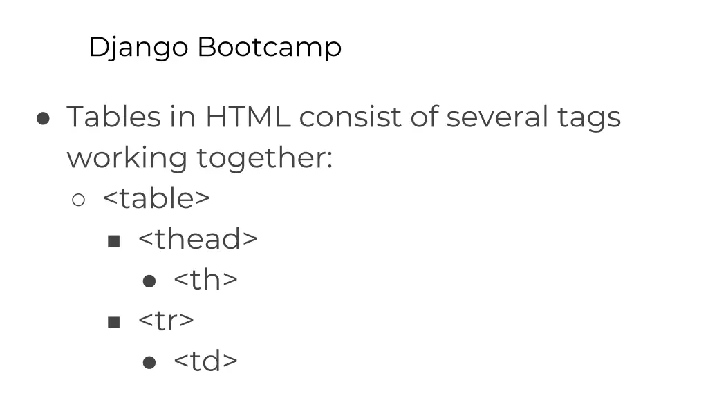 django bootcamp 3