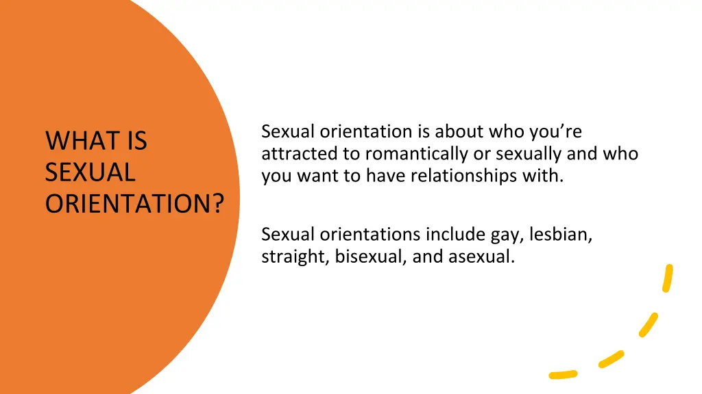 sexual orientation is about who you re attracted