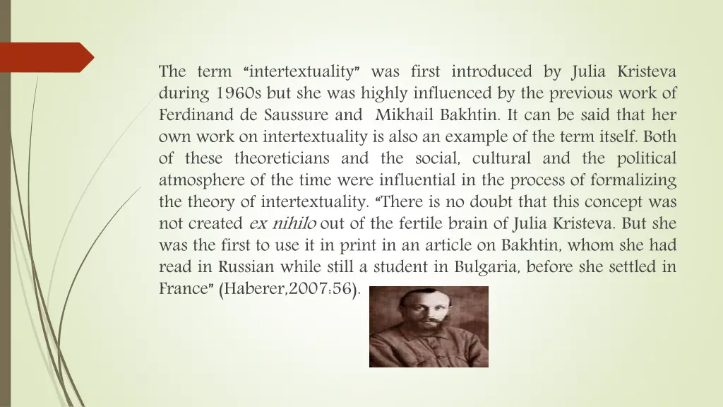 the term intertextuality was first introduced