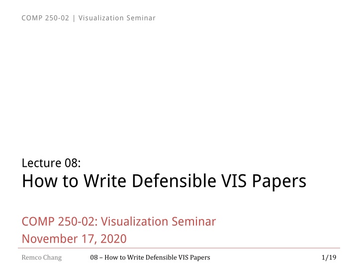 comp 250 02 visualization seminar