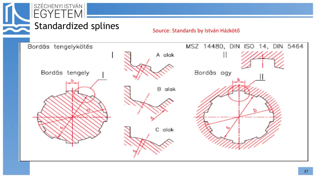 standardized splines