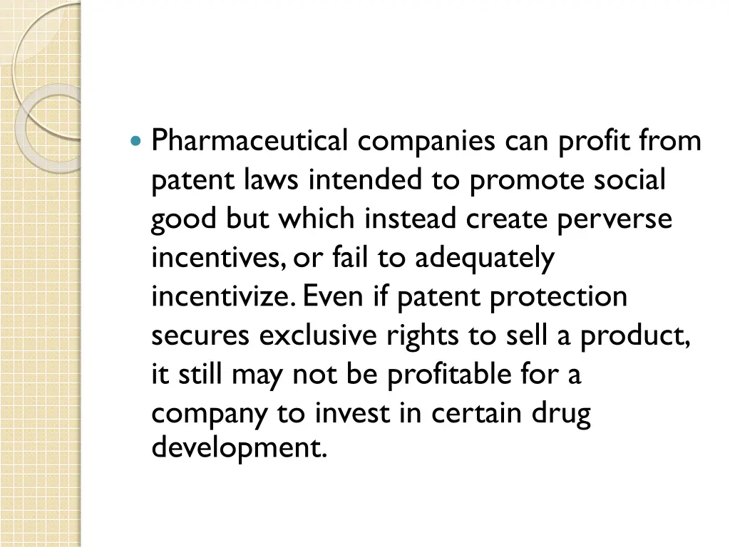 pharmaceutical companies can profit from patent