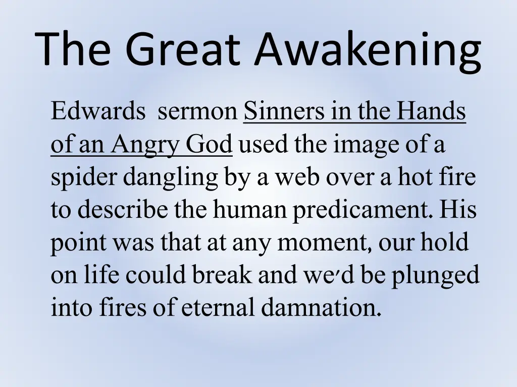 the great awakening 10