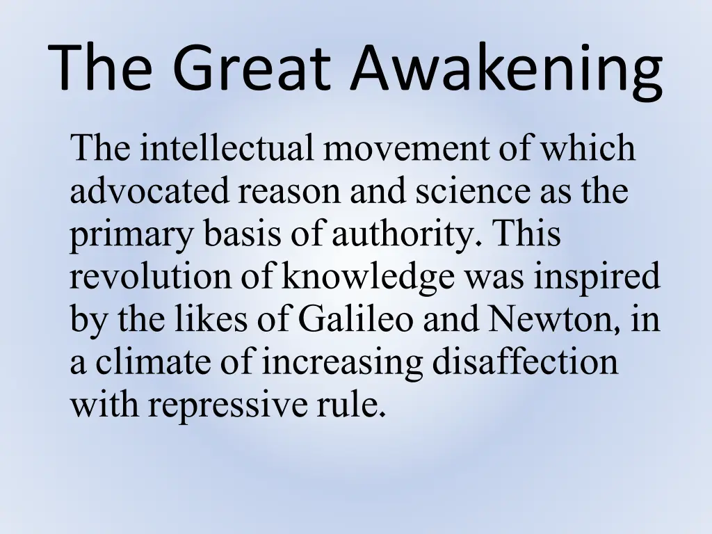 the great awakening 2