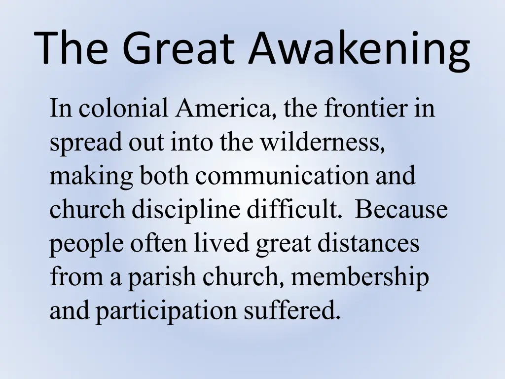 the great awakening 3