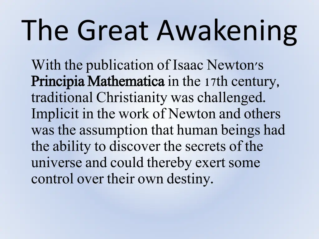 the great awakening 6