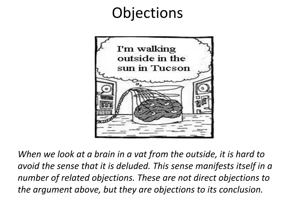 objections