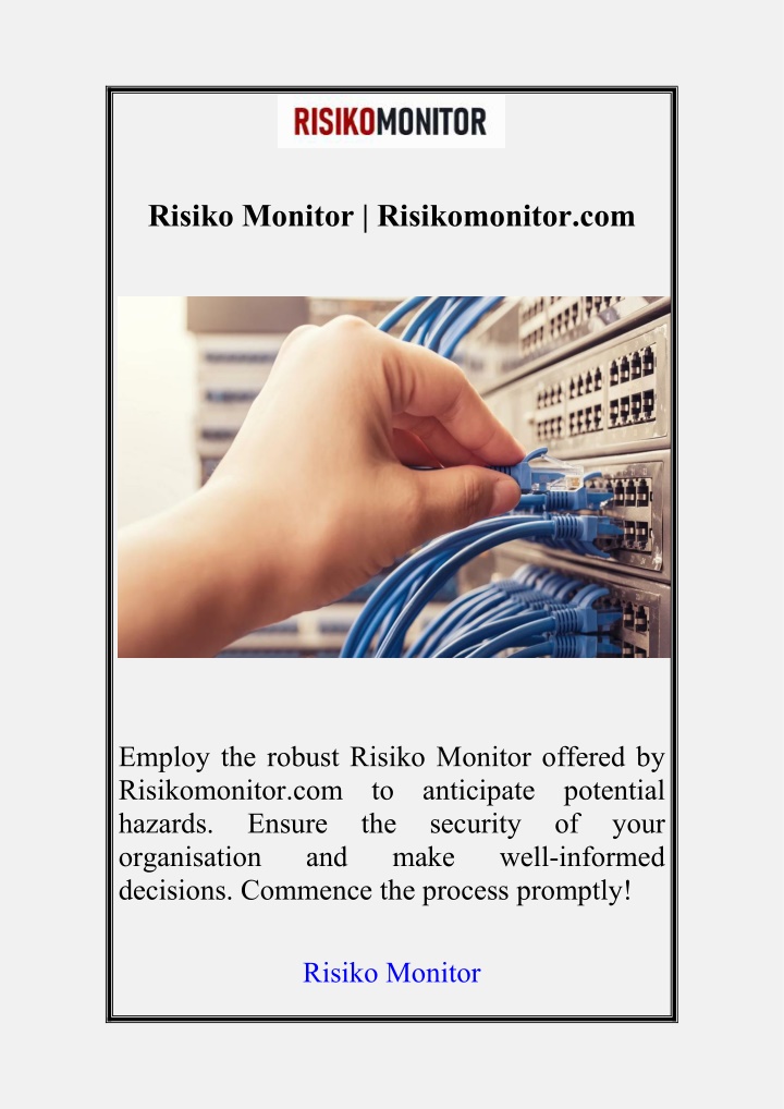 risiko monitor risikomonitor com