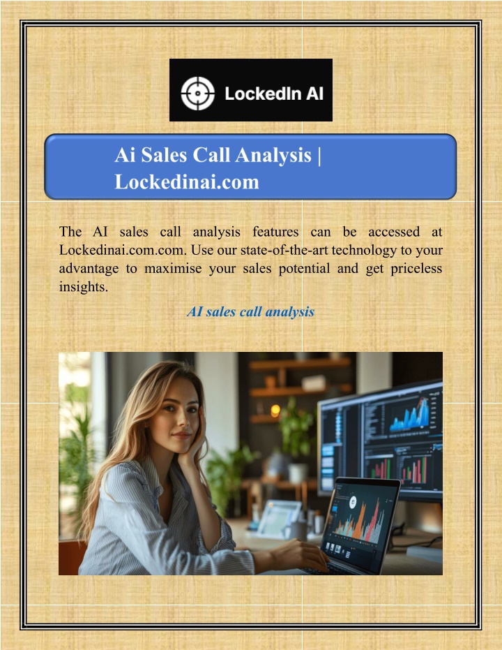 the ai sales call analysis features