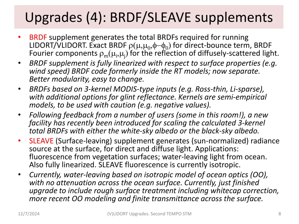 upgrades 4 brdf sleave supplements