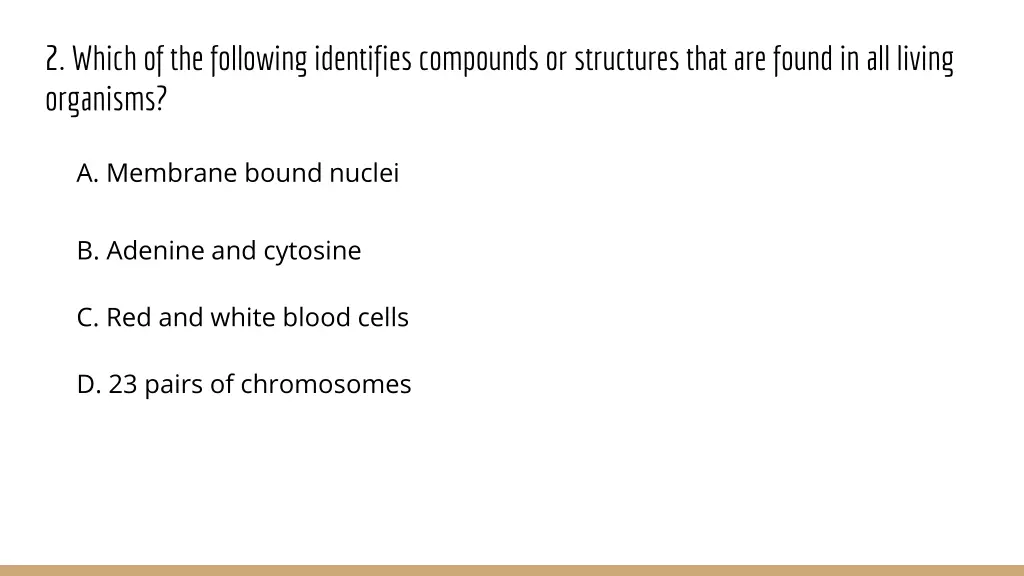 2 which of the following identifies compounds