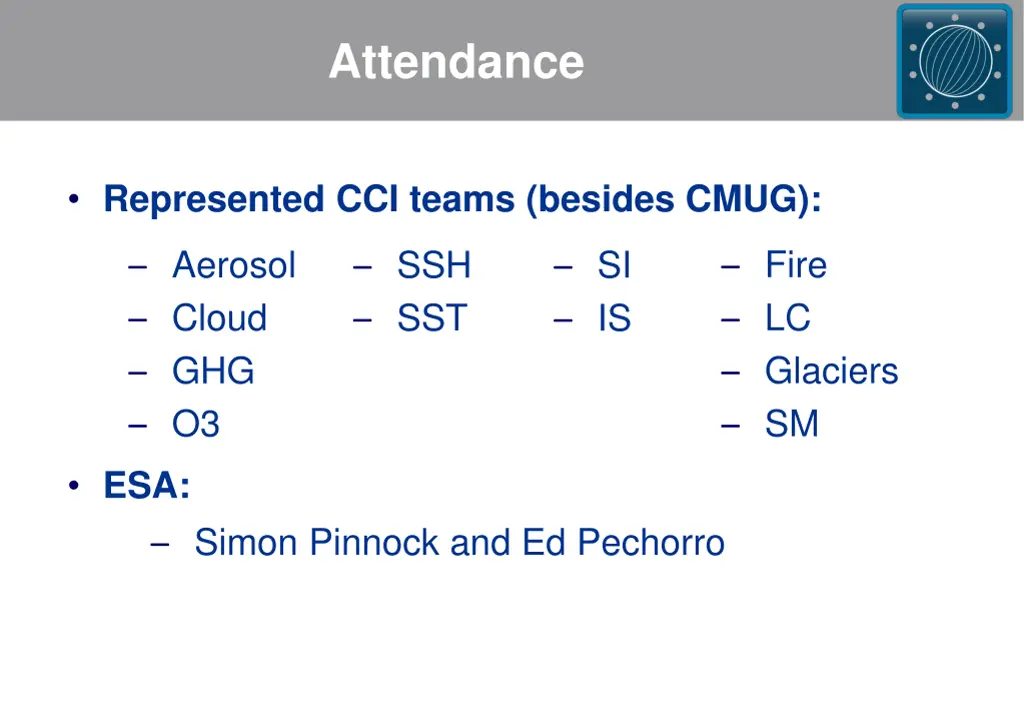 attendance