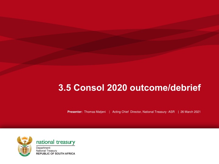 3 5 consol 2020 outcome debrief