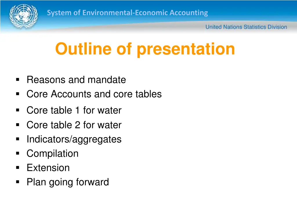 system of environmental economic accounting 1