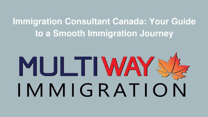 immigration consultant canada your guide