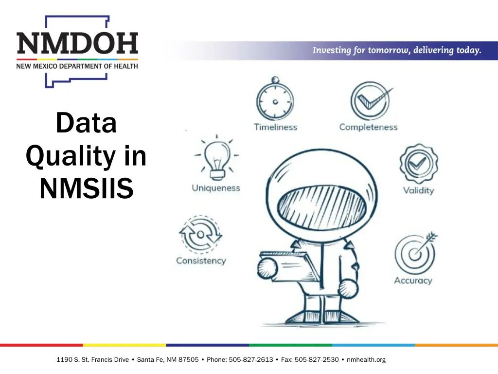 data quality in nmsiis