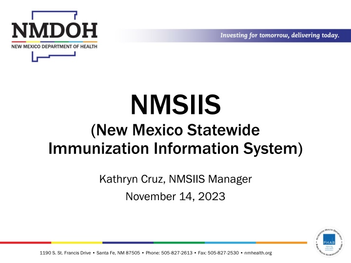 nmsiis new mexico statewide immunization