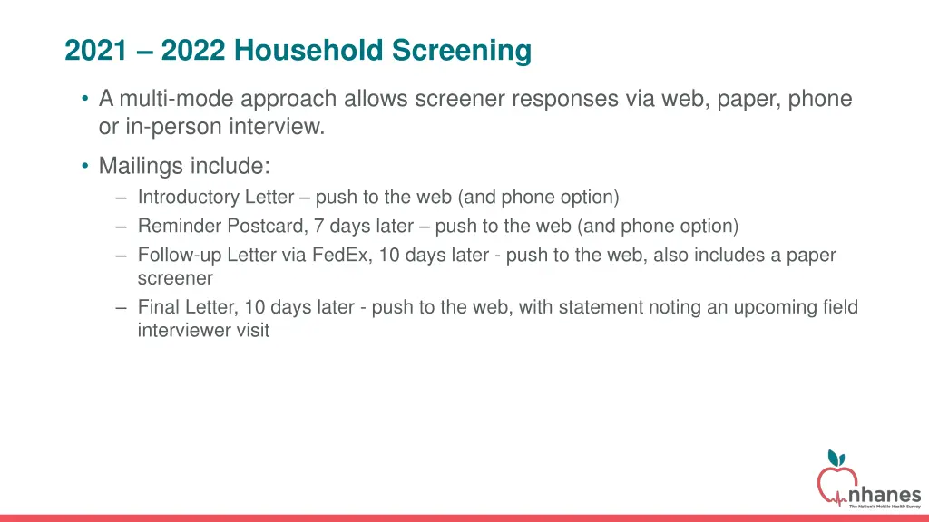 2021 2022 household screening