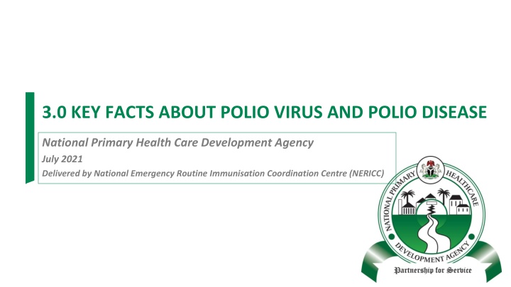 3 0 key facts about polio virus and polio disease