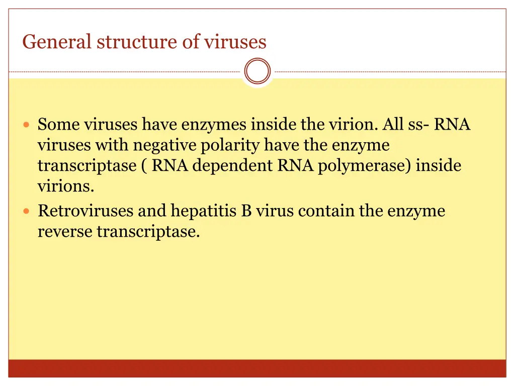 general structure of viruses 1