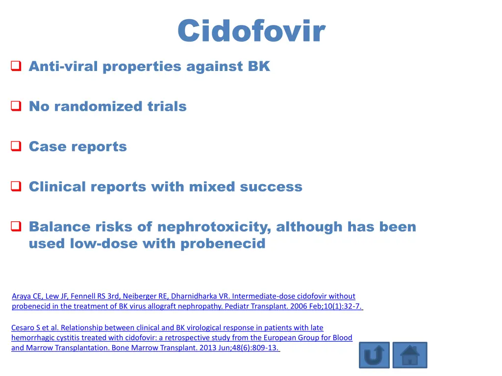 cidofovir