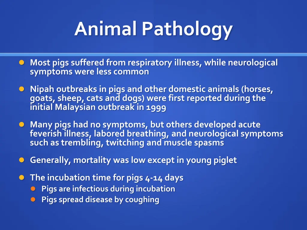 animal pathology