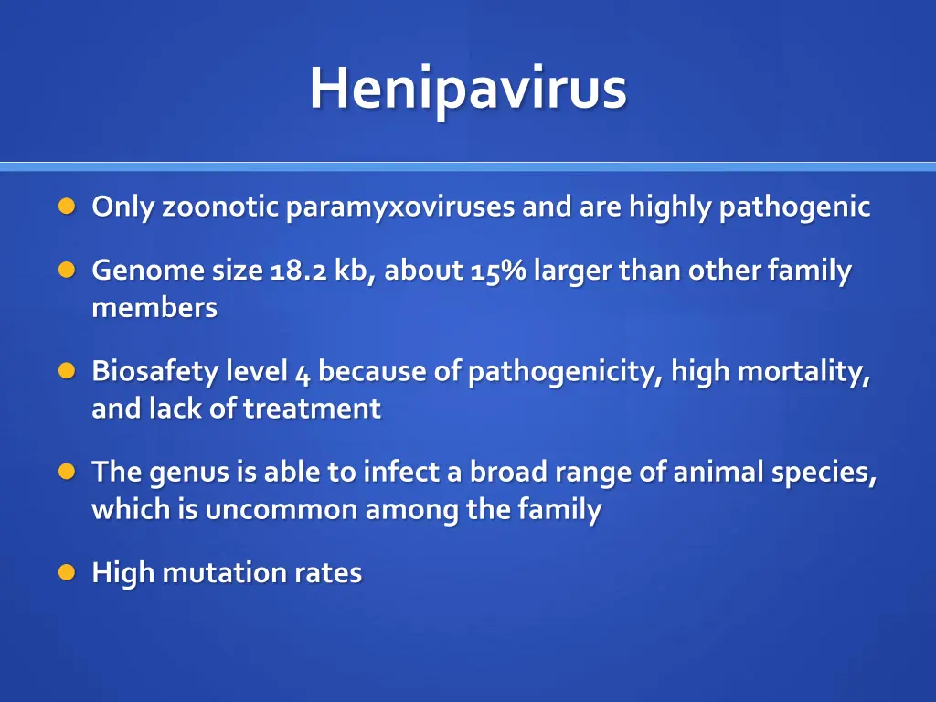 henipavirus