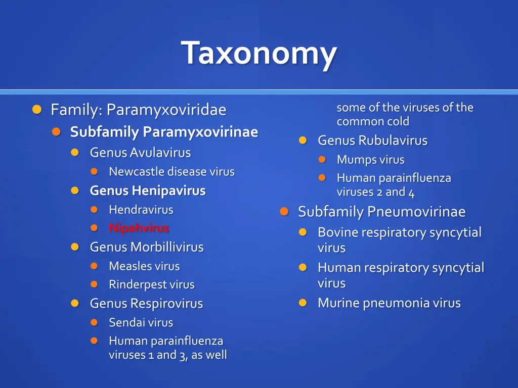 taxonomy