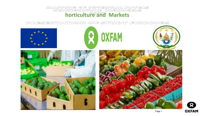 horticulture and markets