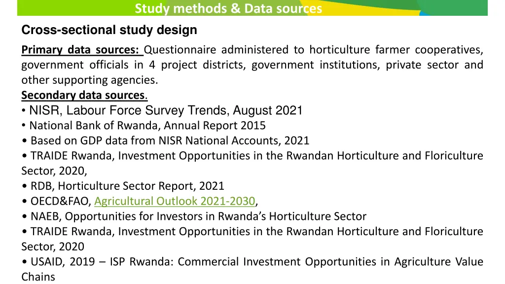 study methods data sources