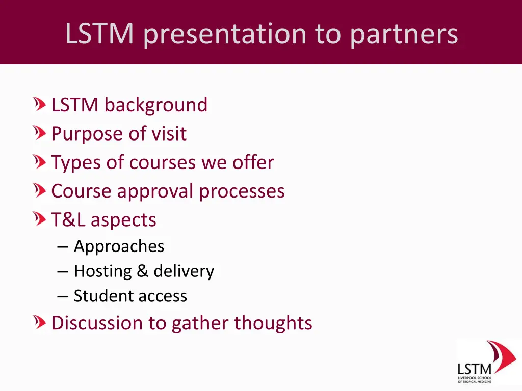 lstm presentation to partners