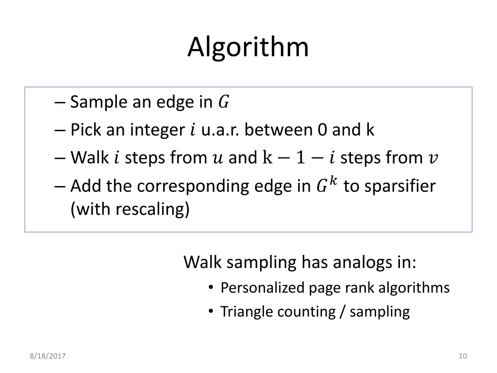 algorithm