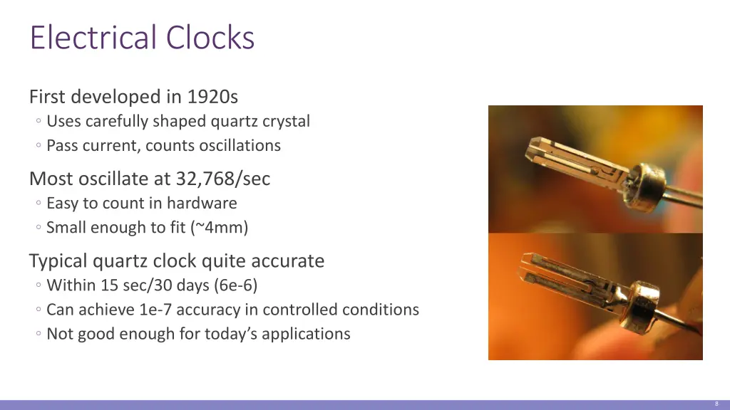 electrical clocks