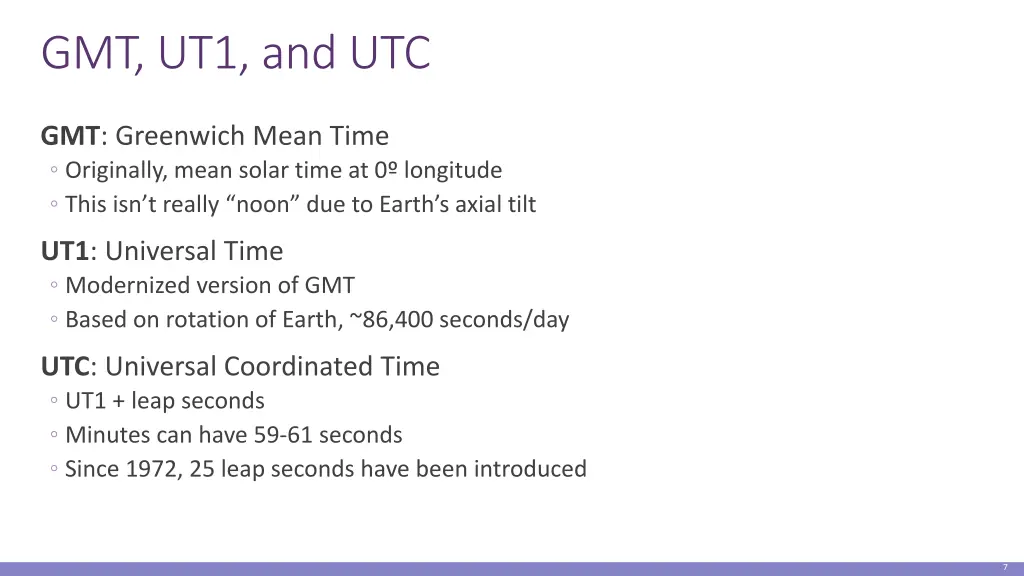 gmt ut1 and utc