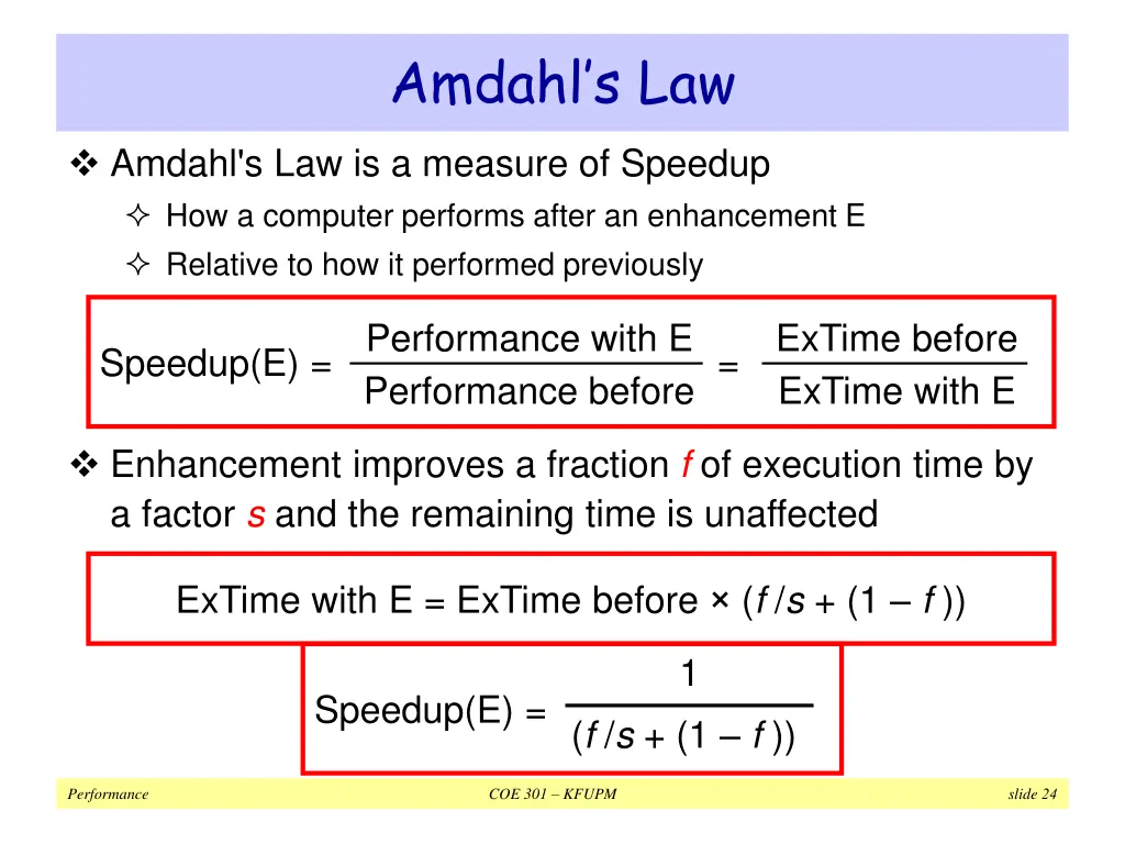 amdahl s law