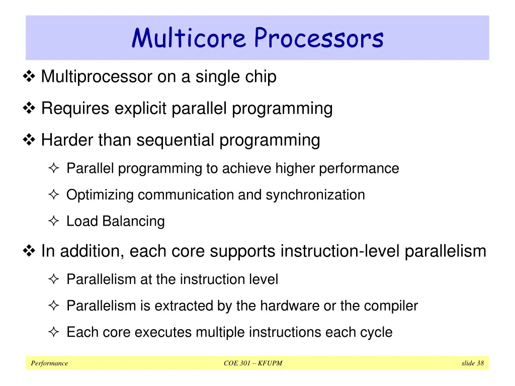 multicore processors